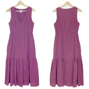 Rachel Zoe Maxi Dress Sleeveless V-Neck Sz S